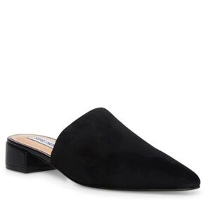 Steve Madden Cairo Black Suede Mules